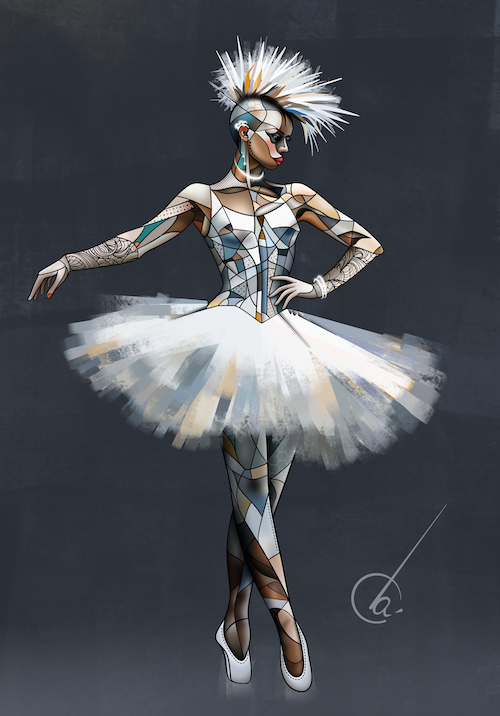Cygne Rebelle - Punk Ballerine